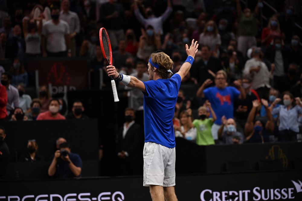 Rublev e Zverev conquistano il punto del 14-1: il Team Europe stravince la Laver Cup