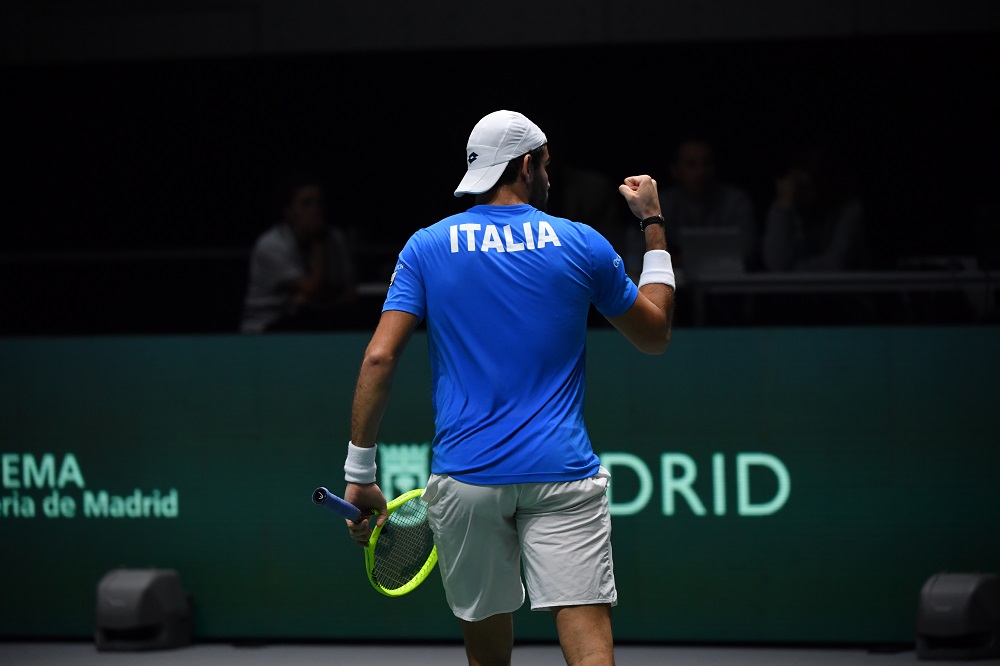 Coppa Davis, ufficiale la squadra azzurra: convocati Berrettini, Sinner, Sonego, Fognini e Musetti