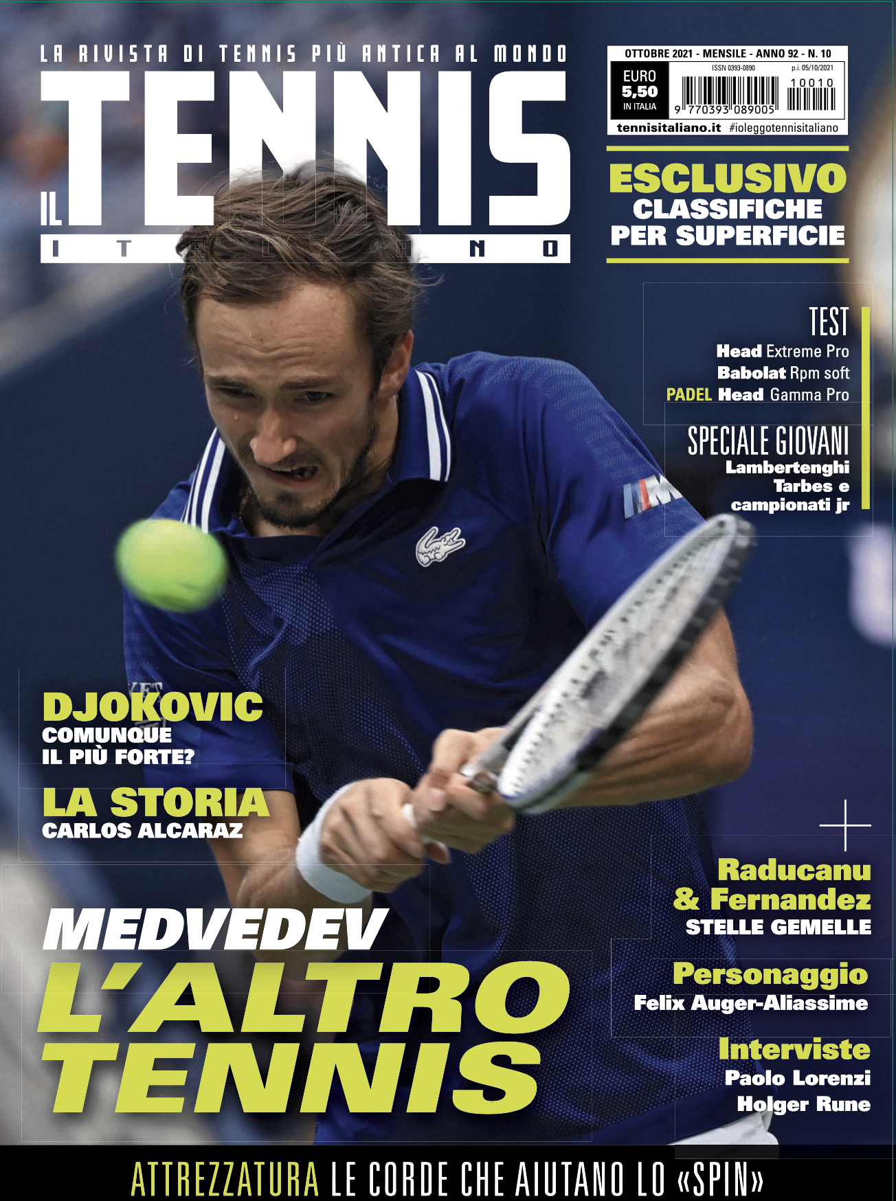 Medvedev, l’altro tennis