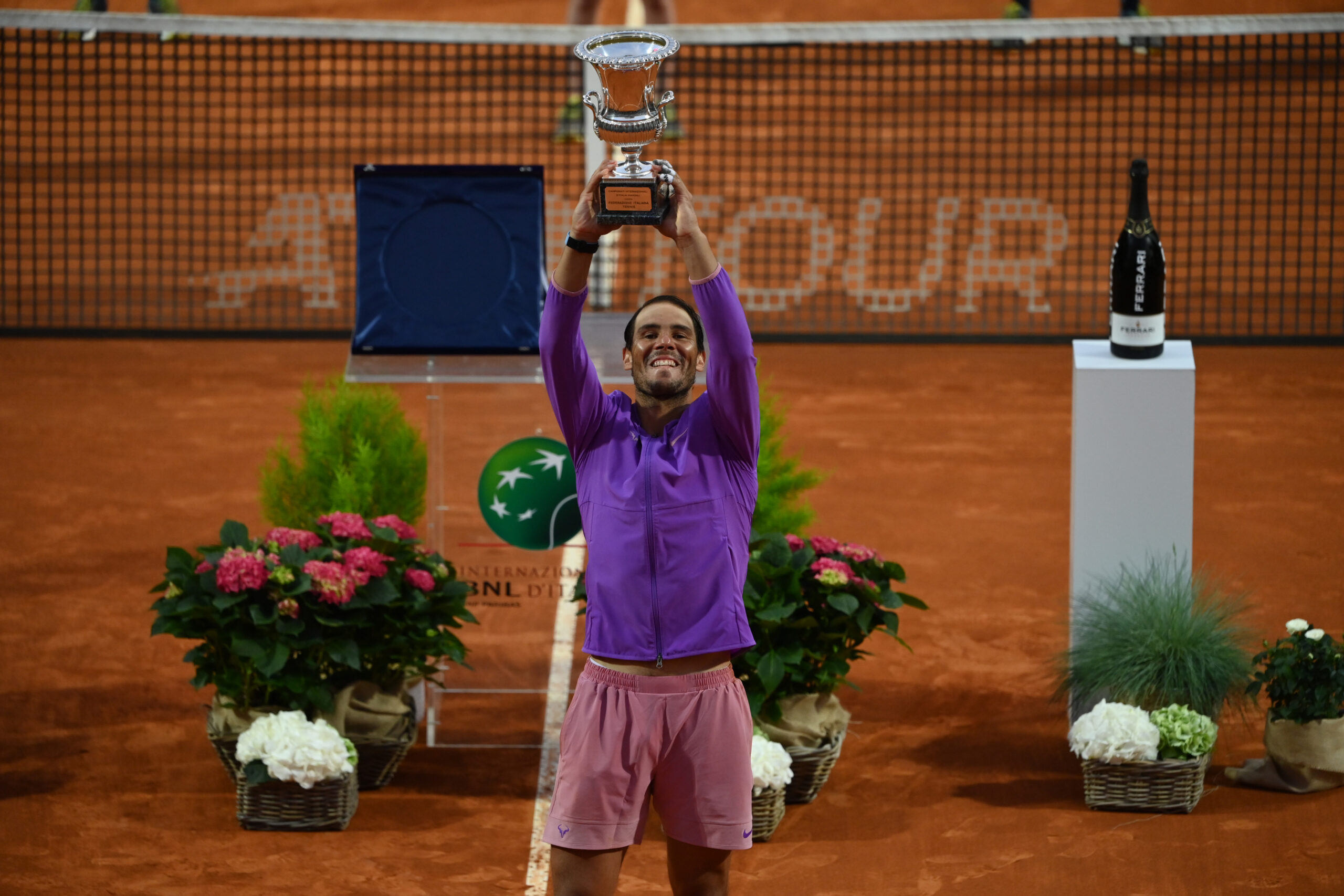 Ufficiale il calendario ATP fino a Wimbledon: dall’8 maggio il circuito fa tappa a Roma