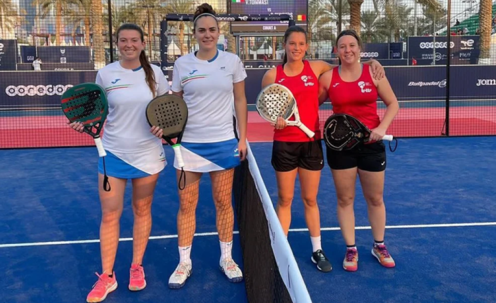 Mondiali di Padel, a Doha la nazionale italiana femminile conquista uno storico bronzo