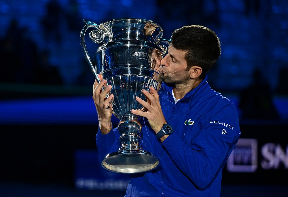 La Serbia ha stampato francobolli in onore di Novak Djokovic