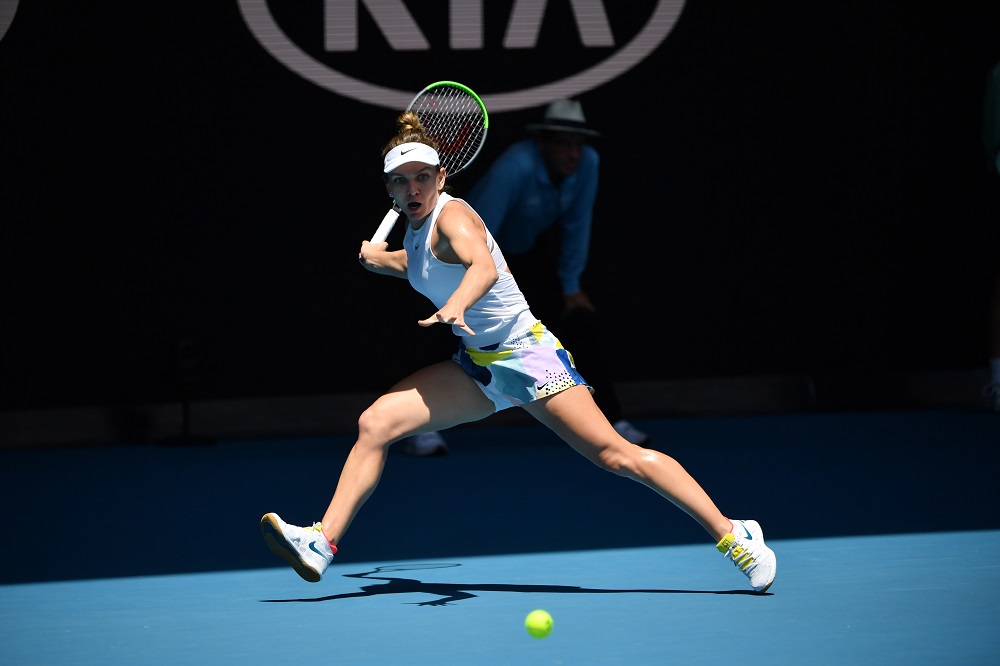Simona Halep vince il premio per il più bel colpo dell’anno (VIDEO)