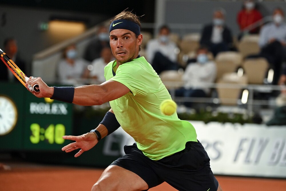 Rafael Nadal si allena ad alta intensità in vista del suo rientro in campo