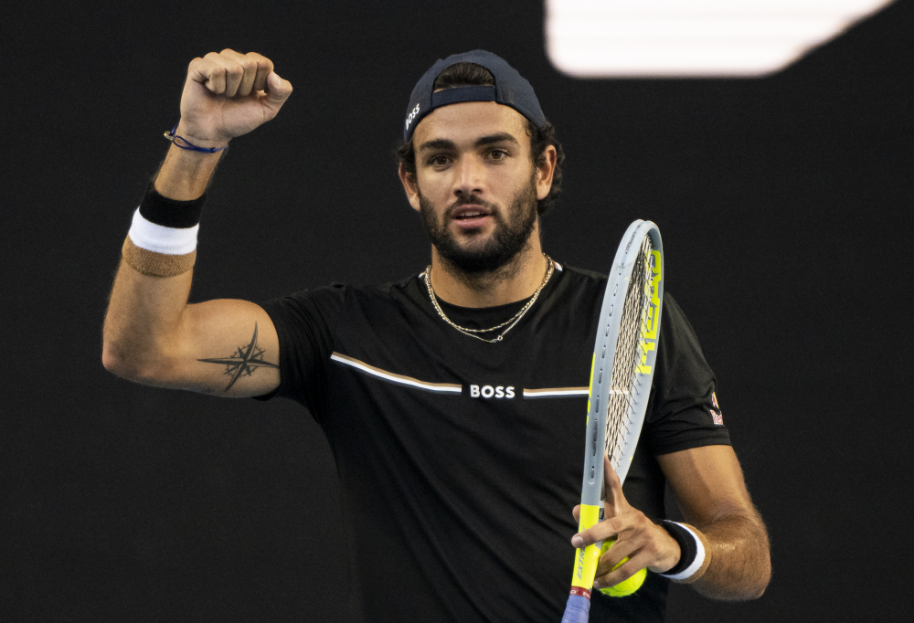 Australian Open, Berrettini da campione: batte Monfils e conquista la terza semifinale Slam in carriera