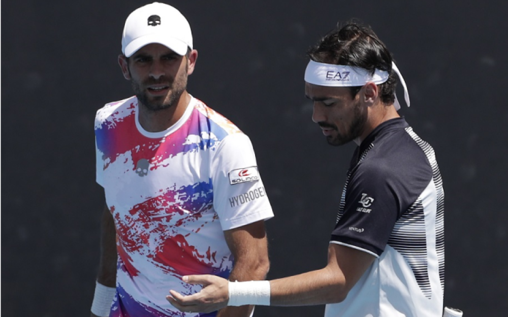 Australian Open, Fabio Fognini e Simone Bolelli raggiungono i quarti di finale in doppio