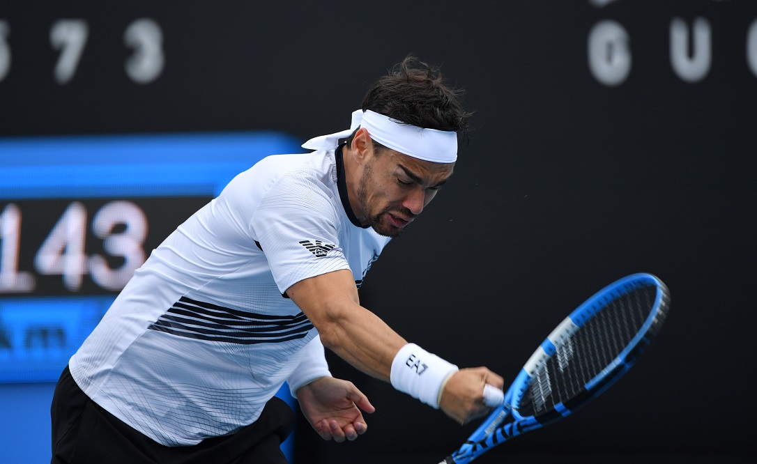 Australian Open, esordio amaro per Fognini: passa Griekspoor in tre set