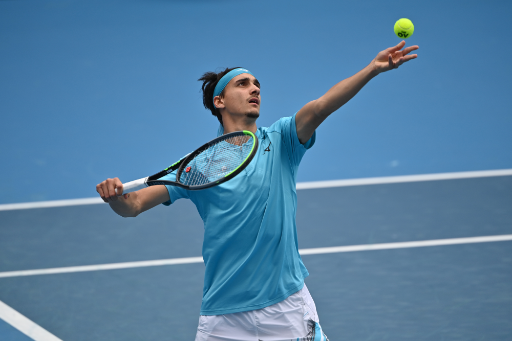 Australian Open: Sonego parte male, poi reagisce. Battuto Oscar Otte in quattro set