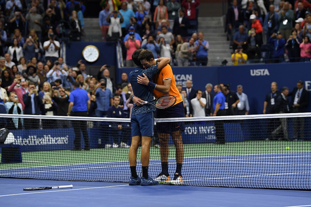 Djokovic manda un messaggio a del Potro: “Grazie di tutto, sei un grande”