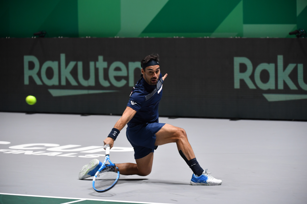 Coppa Davis, Fabio Fognini salta il match con la Slovacchia per un infortunio al polpaccio