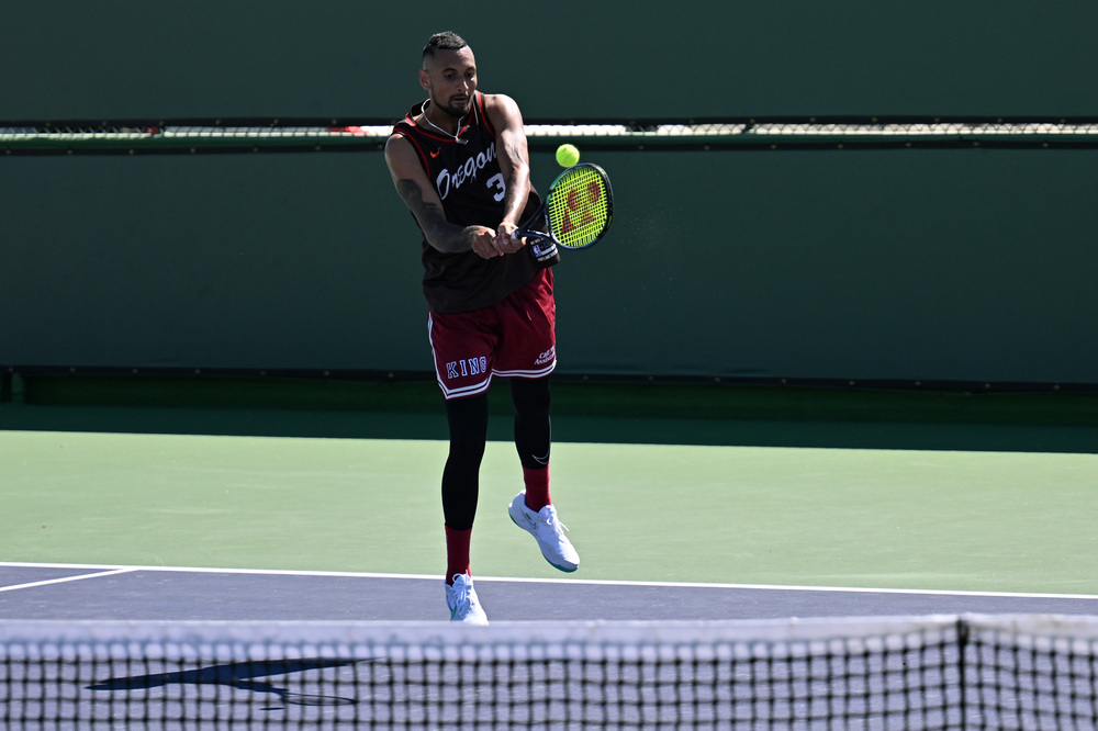 Indian Wells, Nick Kyrgios domina Baez e dichiara: “I problemi avuti in passato mi hanno colpito ma ora mi sento di nuovo giovane”