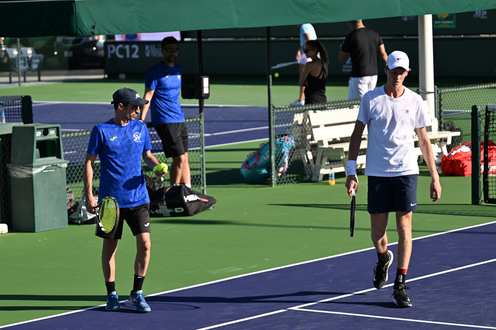 Indian Wells, Sinner: “Sto lavorando tanto con Vagnozzi e penso sia stata un’ottima scelta puntare su di lui”