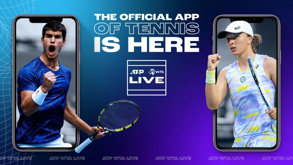 Nasce “ATP WTA Live”, la nuova applicazione per seguire tutte le news del panorama tennistico