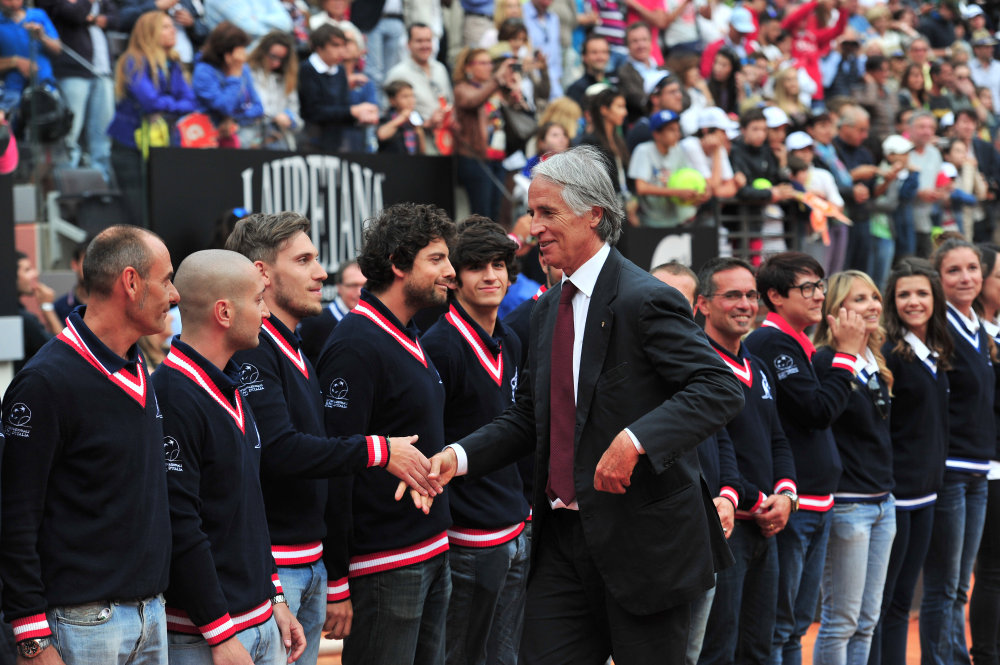 Internazionali BNL d’Italia, Malagò sulla presenza di tennisti russi e bielorussi: “Decisione del governo, ma io dico no”