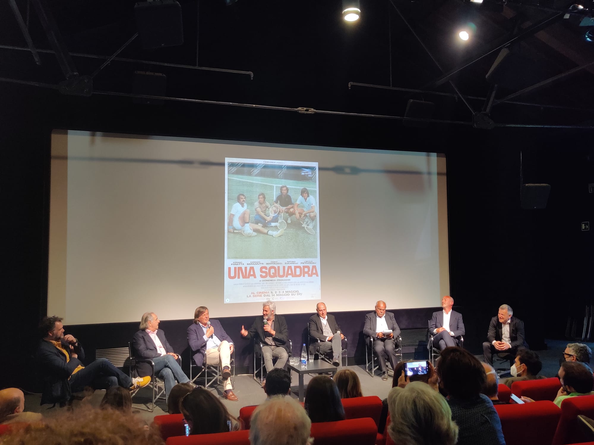 Una Squadra, presentata la docuserie sul team di Coppa Davis 1976