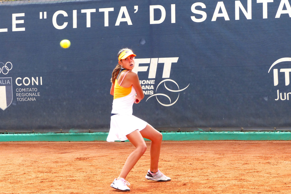 Internazionali Under 18 “Città di Santa Croce”, Giorgia Pedone elimina la terza testa di serie all’esordio