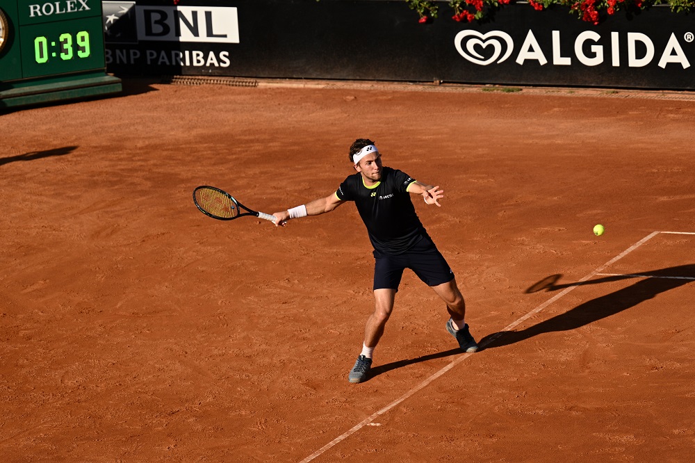 Internazionali BNL d’Italia, a Ruud la battaglia con Shapovalov: il norvegese è in semifinale