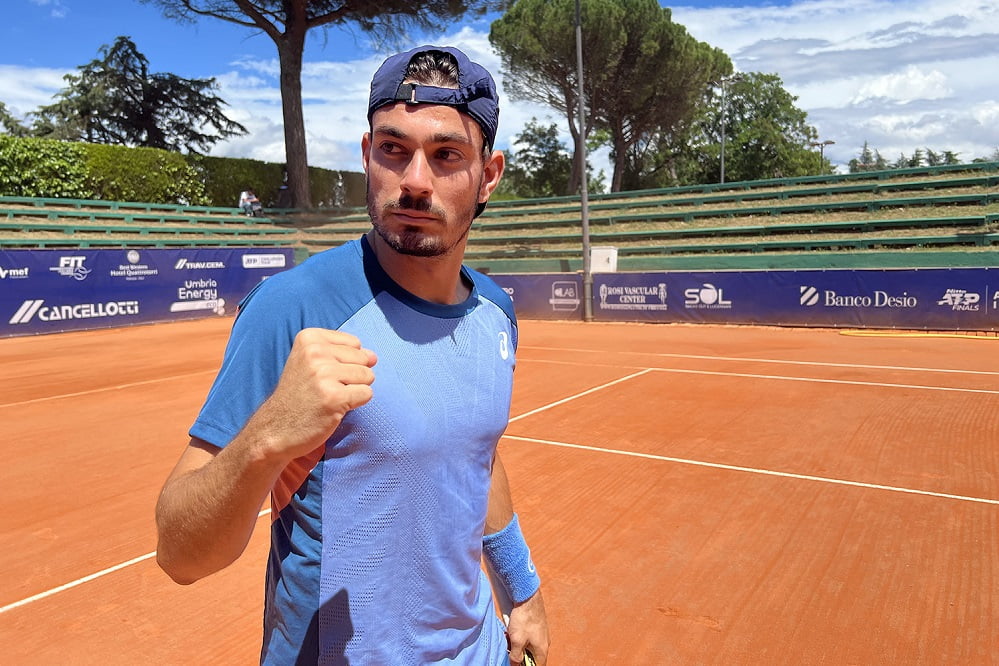 Challenger Perugia, Zeppieri è ai quarti: “Non voglio fermarmi qui”