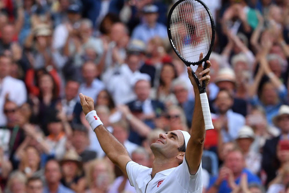 Roger Federer è a Wimbledon per il centenario del Centre Court