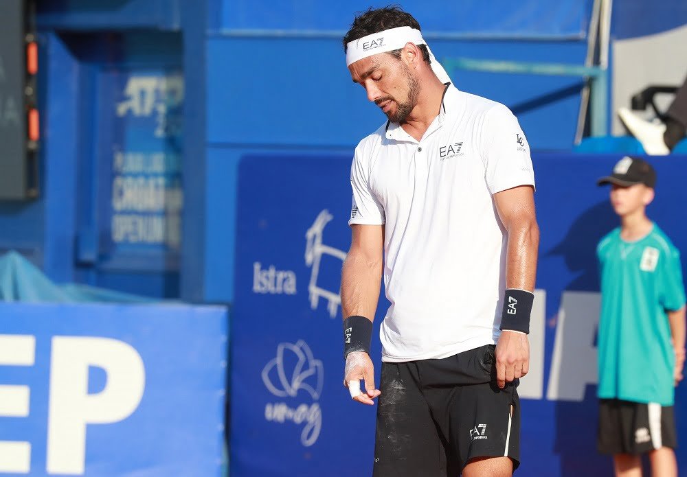 ATP 250 Umago: Fognini eliminato all’esordio da Galan, vince Cecchinato