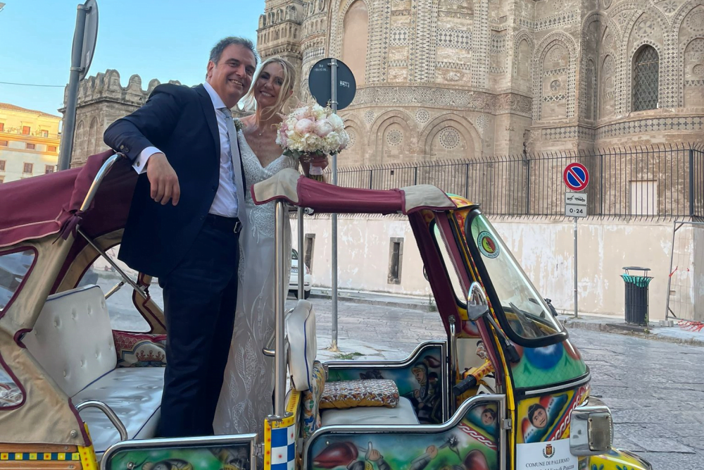 Il matrimonio del Presidente del Comitato Regionale FIT Lazio, Giorgio Di Palermo