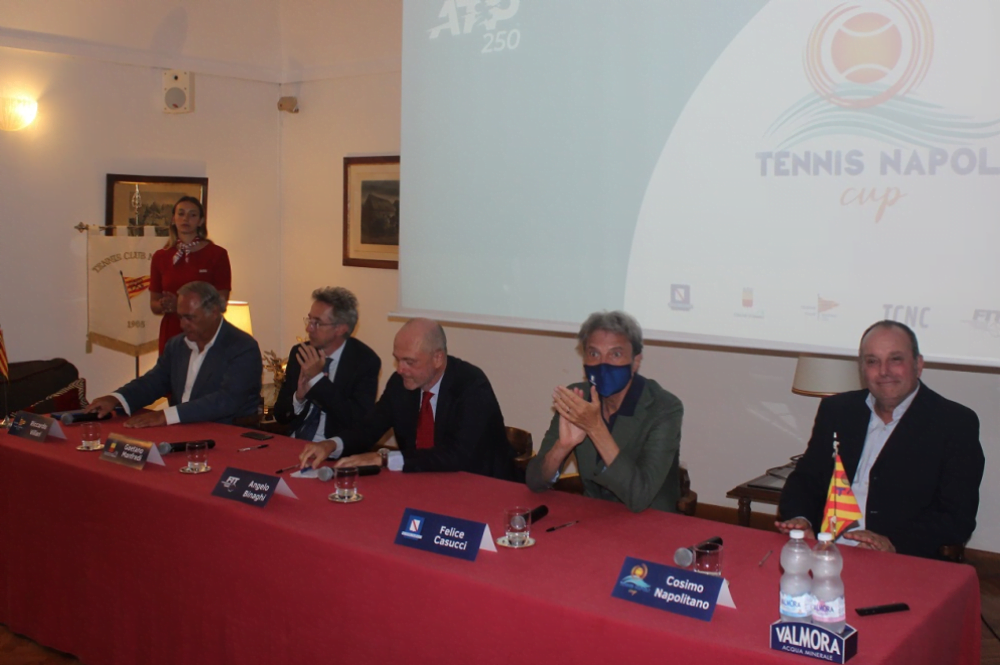 Il circuito ATP debutta nel capoluogo campano: presentata ufficialmente la Tennis Napoli Cup