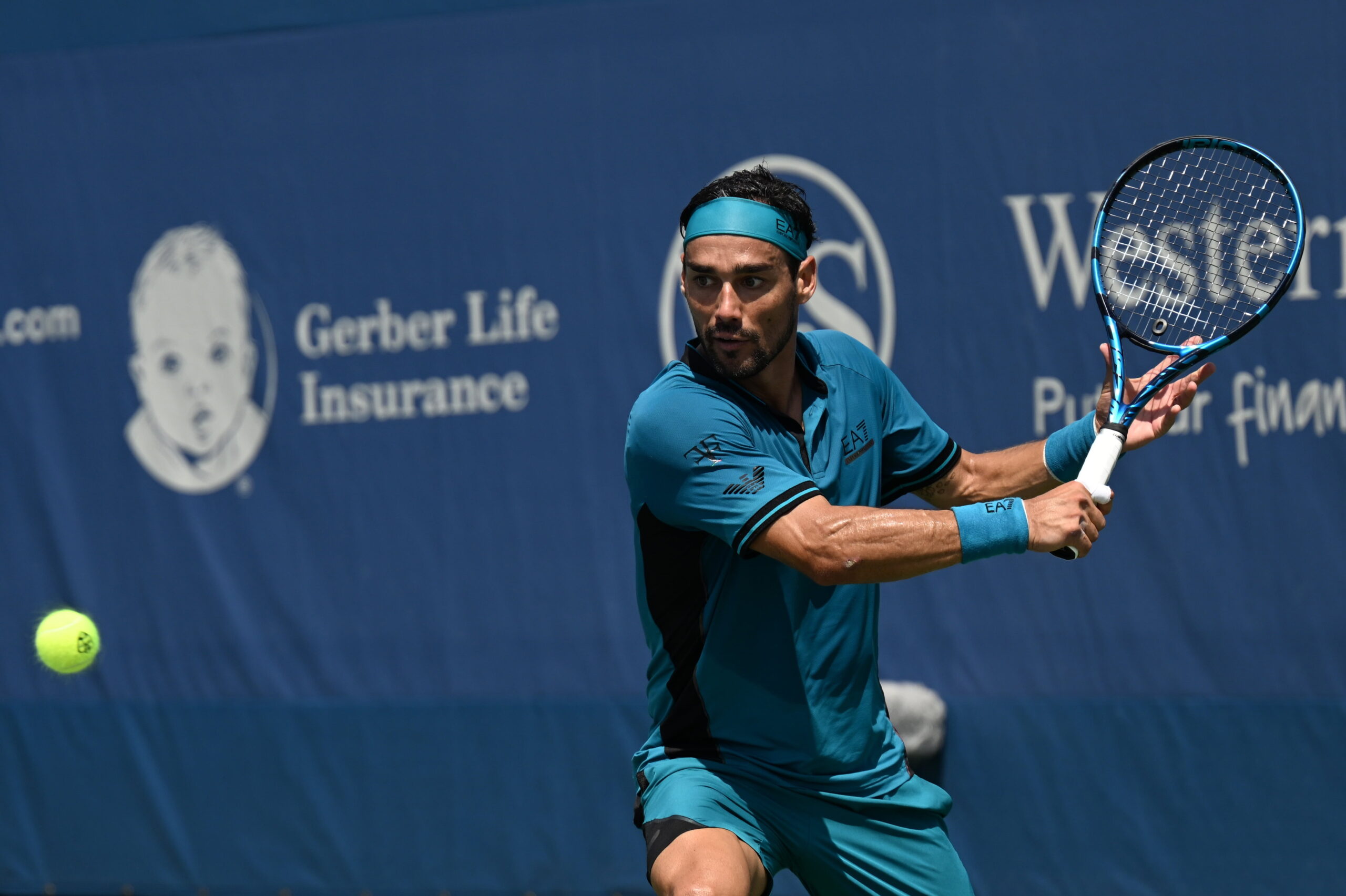 ATP 250 Winston-Salem, esordio vincente per Fognini nella notte, rinviata la partita di Musetti