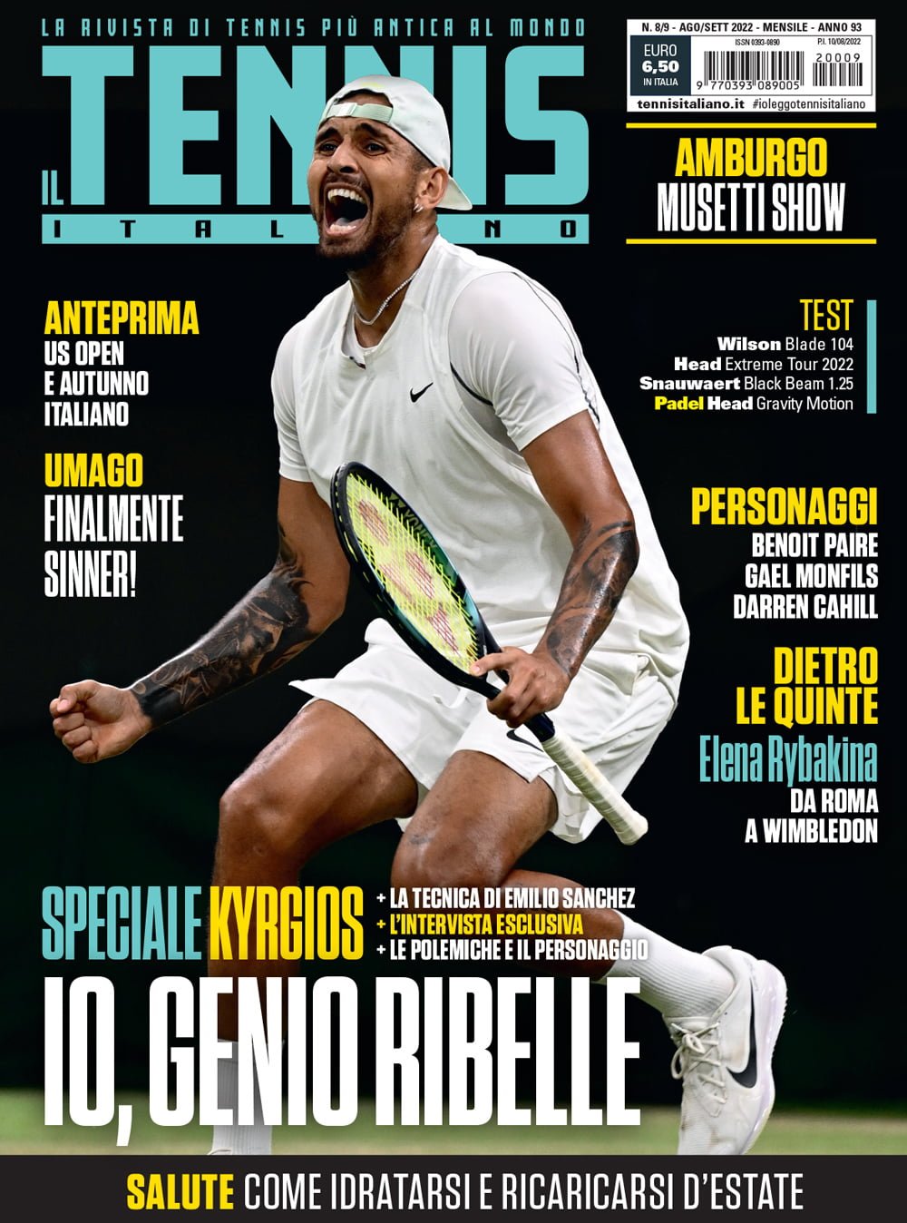 IN EDICOLA IL NUMERO ESTIVO DI TENNIS ITALIANO!