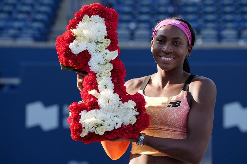 Coco Gauff riscrive la storia: è la seconda più giovane numero uno al mondo di doppio