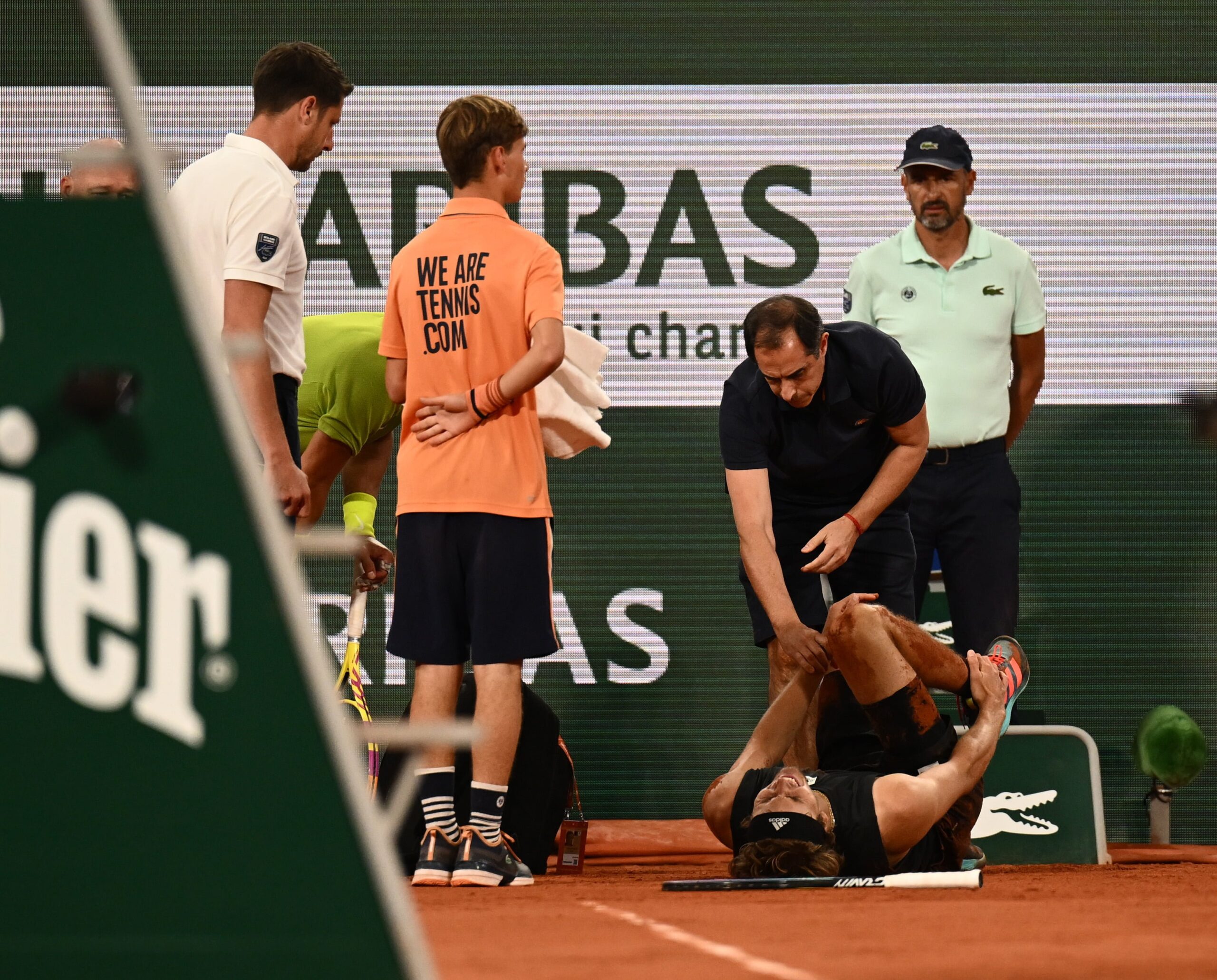 La caviglia di Zverev  potrà recuperare al 100%?