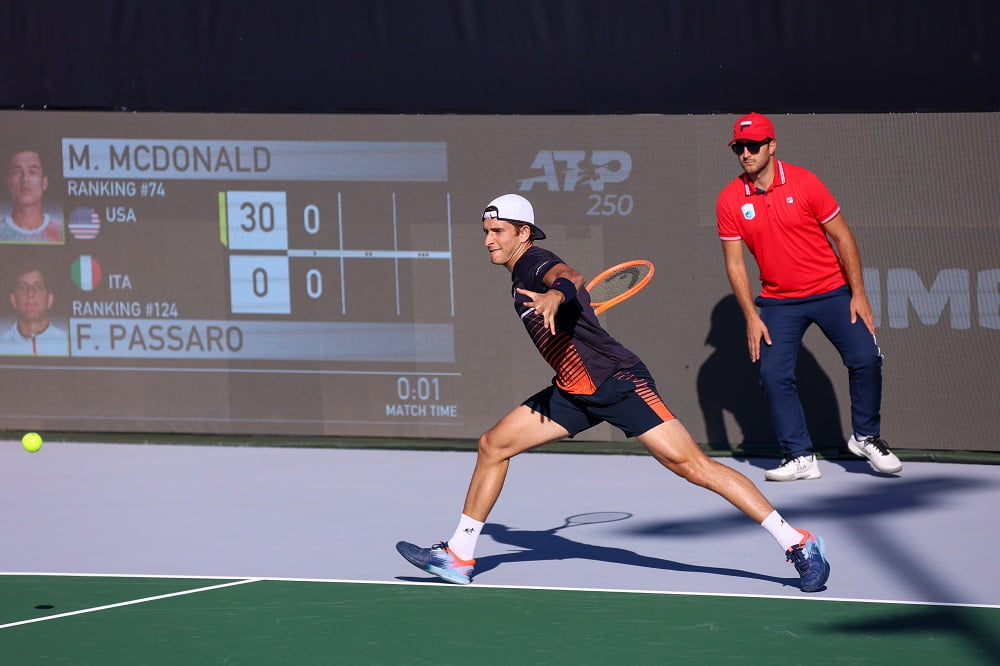 ATP 250 Napoli, niente da fare per Passaro: McDonald vince e accede al secondo turno
