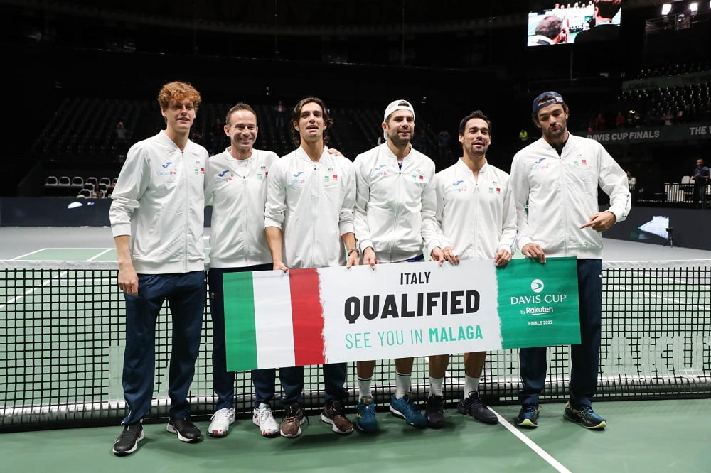 Davis Cup, cambia l’Italia: Sonego al posto di Sinner, Berrettini c’è