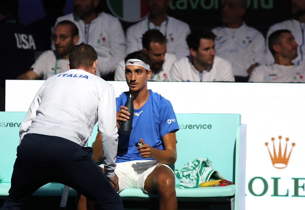 Davis Cup Finals, fantastico Sonego: Tiafoe sconfitto, Italia a un passo dalla semifinale