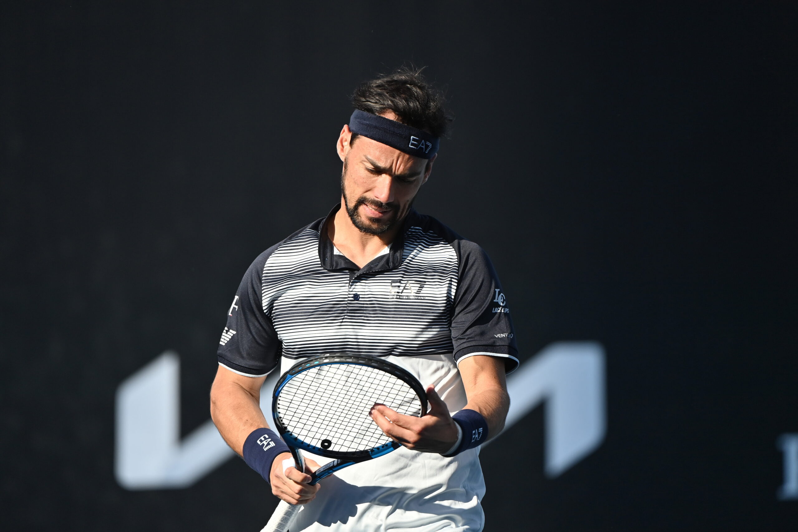 Australian Open, Fabio Fognini a un passo dalla sconfitta: la pioggia rimanda il verdetto