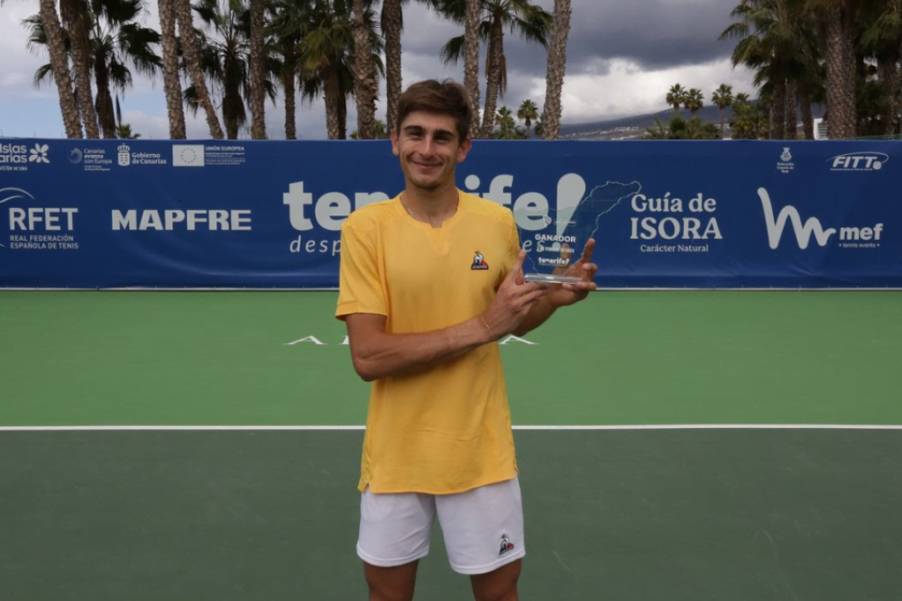 Challenger Tenerife 2, Arnaldi domina il derby con Brancaccio e conquista il suo secondo titolo Challenger