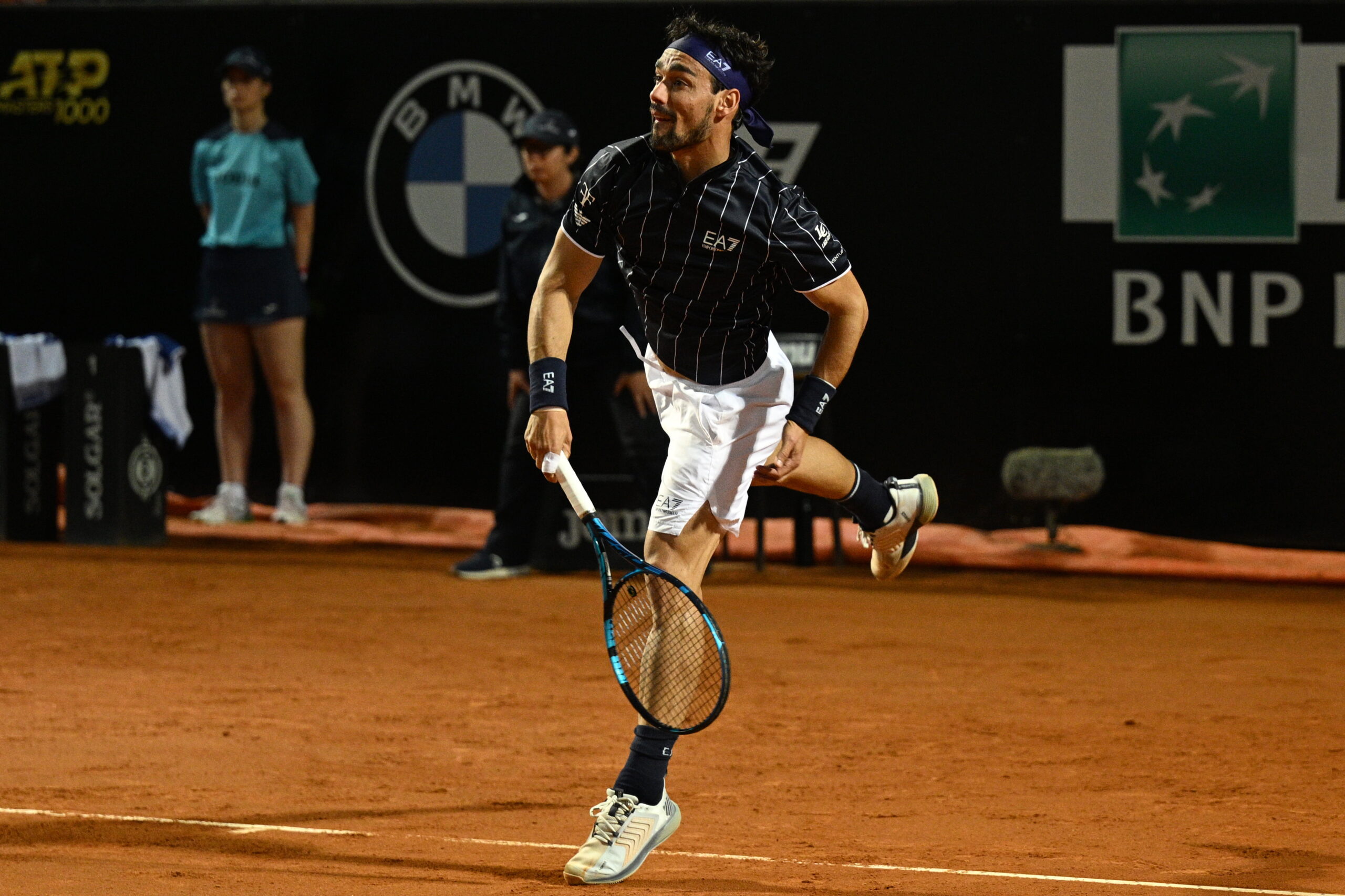 ATP Rio, Fabio Fognini viene fermato sul più bello dalla pioggia con Barrios Vera
