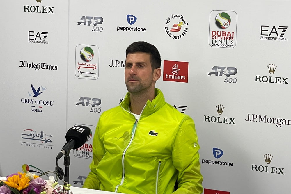ATP 500 Dubai, Novak Djokovic: “Essere numero 1 è il risultato più importante nel tennis, voglio vincere quanti più Slam possibile”