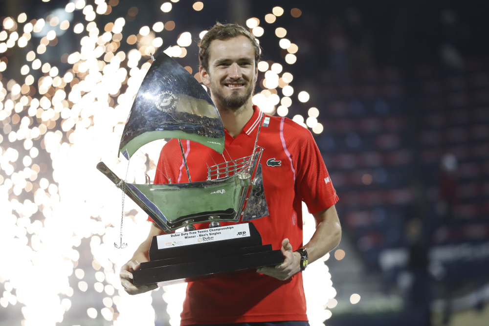 ATP 500 Dubai, Medvedev non fa sconti: batte Rublev in finale e conquista il terzo titolo consecutivo