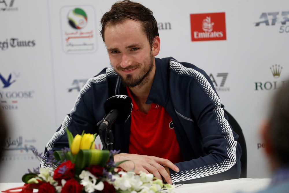 ATP Dubai, Medvedev: “Vincere contro Djokovic è incredibile, un sogno che diventa realtà”
