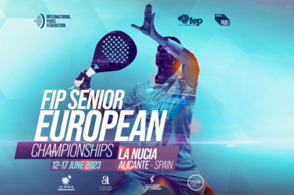Padel, nasce il Campionato Europeo Senior: si giocherà in Spagna dal 12 al 17 giugno