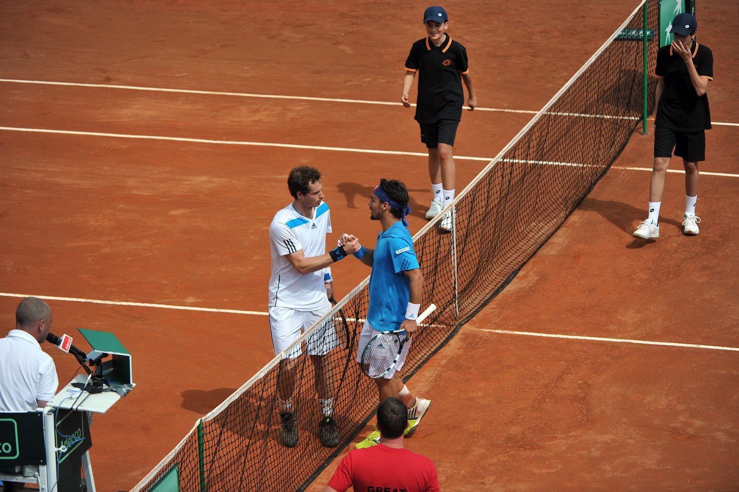 Murray contro Fognini, scontro fra campioni (da non perdere)