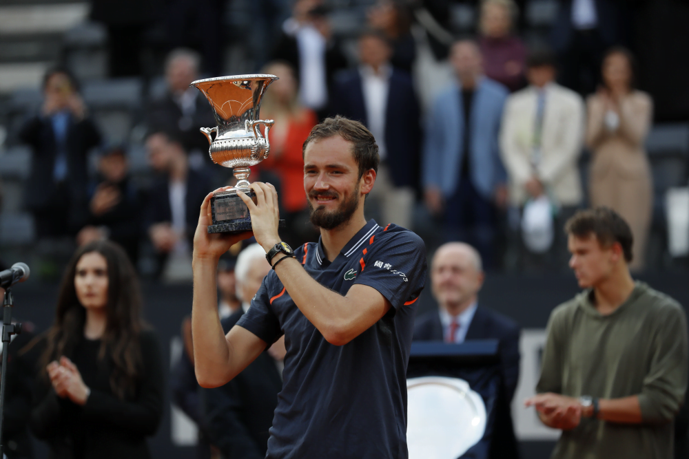 Internazionali BNL d’Italia, Daniil Medvedev confessa: “È il mio successo più bello”