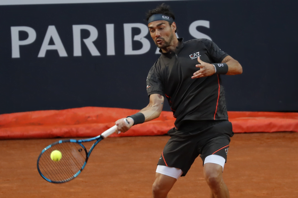Roland Garros, magico Fognini: batte un Auger-Aliassime non al meglio e accede al secondo turno