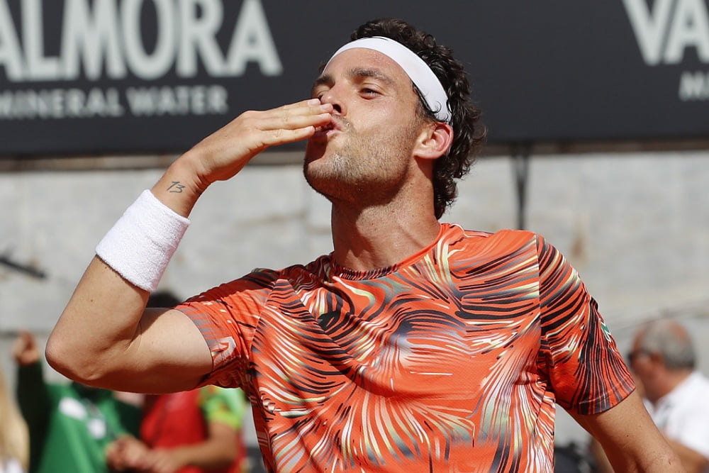 Internazionali BNL d’Italia, Cecchinato torna al successo a Roma dopo tre anni. Si fermano Zeppieri e Nardi