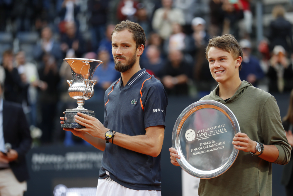Internazionali BNL d’Italia, Holger Rune: “Sono contento per Medvedev, ha giocato benissimo. Senza Nadal, sarà il Roland Garros più aperto di sempre”