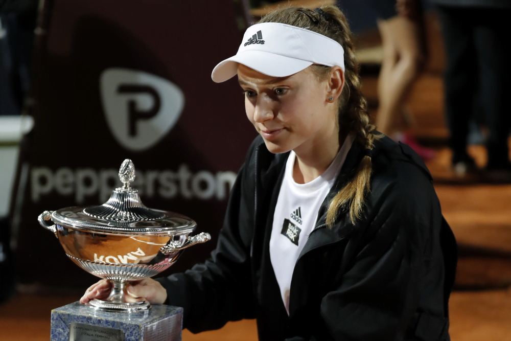 Internazionali BNL d’Italia, Elena Rybakina è la regina di Roma