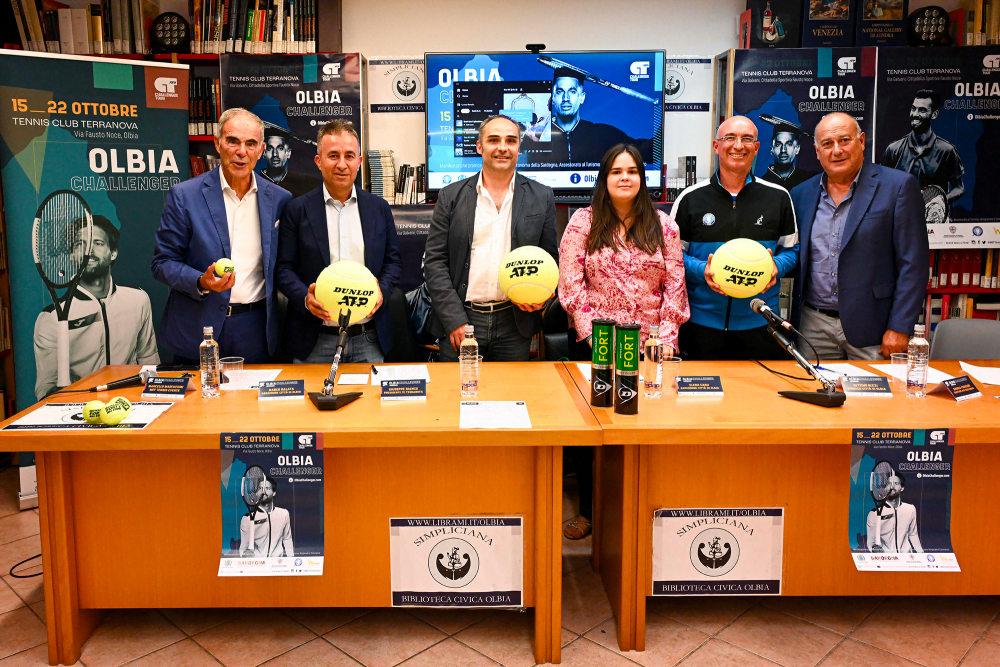 Presentato l’Olbia Challenger: c’è anche Fognini nell’entry list