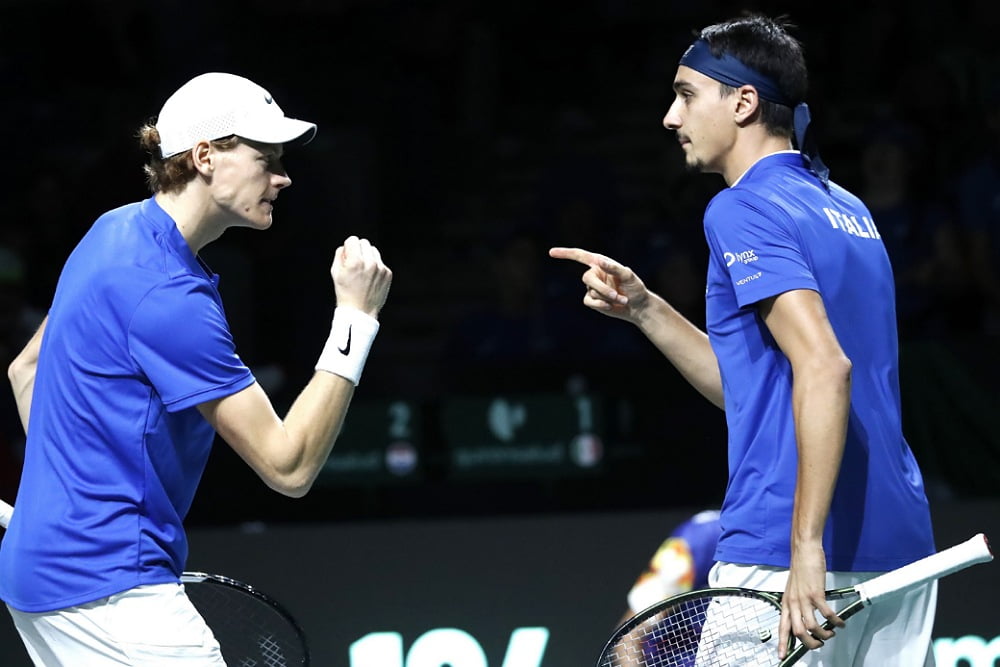 Coppa Davis, Sinner e Sonego regalano la semifinale all’Italia