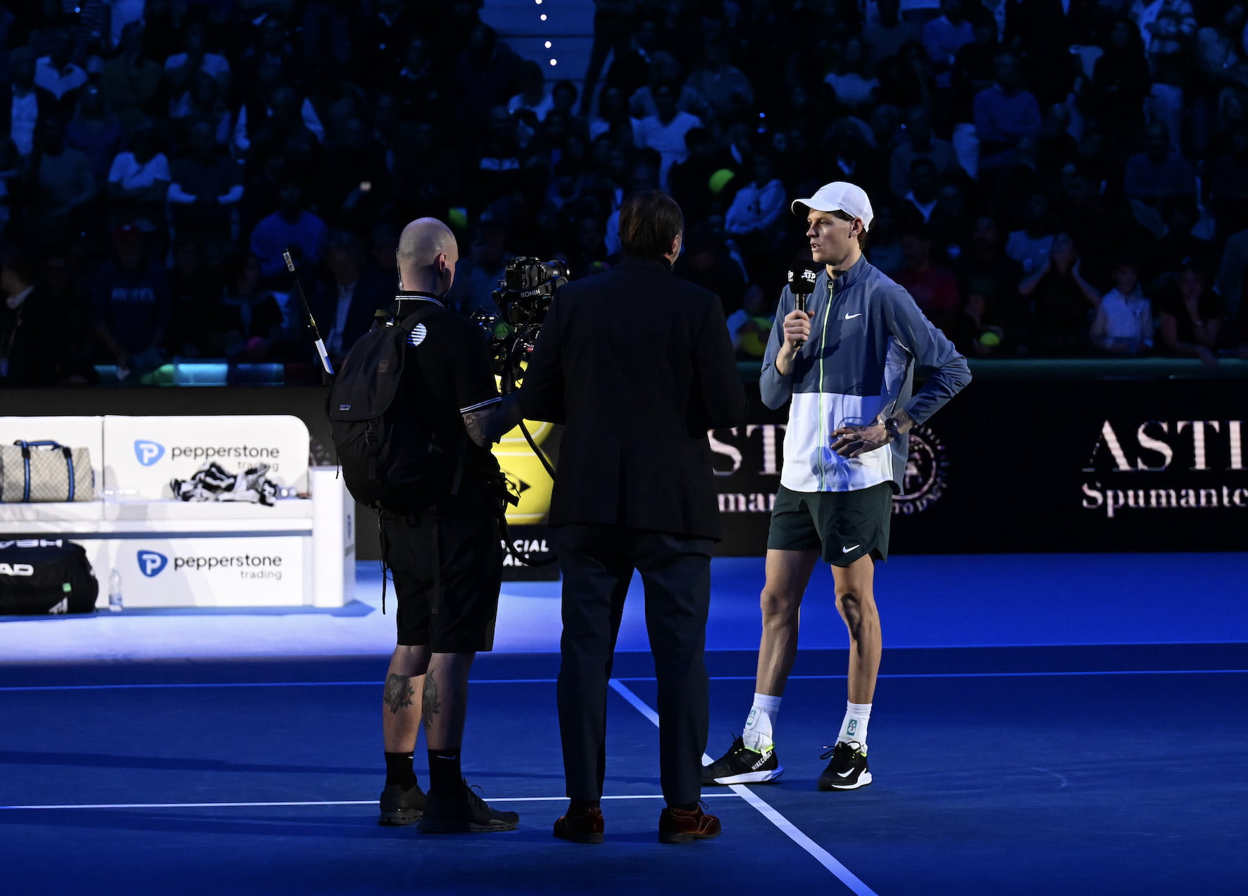 Sinner “più forte” di Gerry Scotti