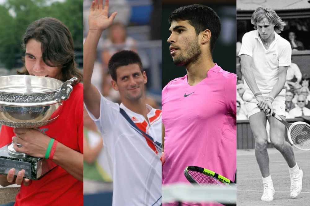Borg, Nadal, Djokovic, Alcaraz &co.: chi era il più forte a 20 anni?